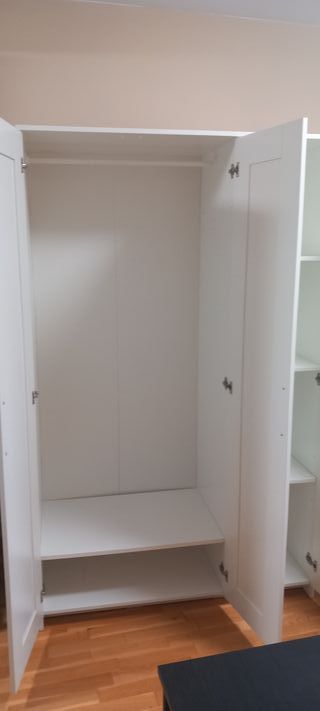 Armario IKEA BRIMNES 3 puertas blanco