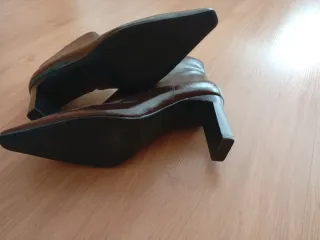 Botines Mango Marrones Talla 39