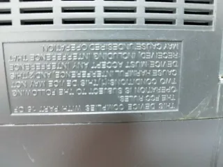 Boombox Sanyo Aulas MCDZX500F Vintage años 90