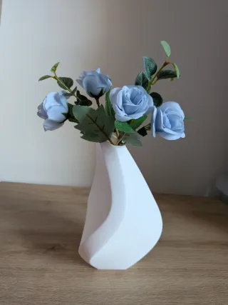 Set Decorativo Vaso Bianco + Scultura Gatto Nero