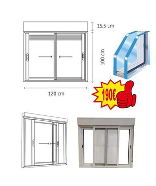 VENTANAS CORREDERAS CON MOSQUITERA
