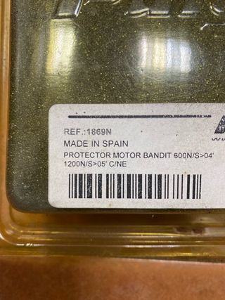 Protector Motor Puig Suzuki Bandit 600N/S 1200N/S