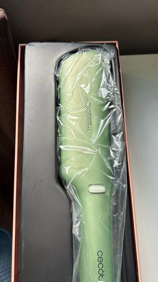 Cecotec Plancha Pelo Air Lisse Olive Verde