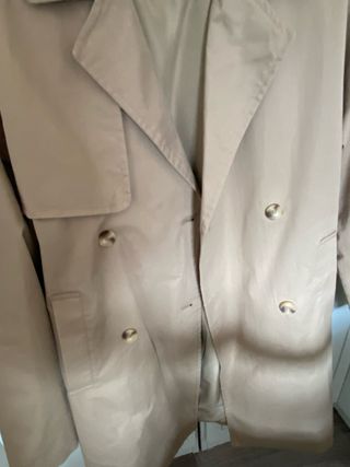 Trench Zara Beige Talla M