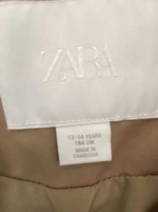 Trench Zara Beige Talla M