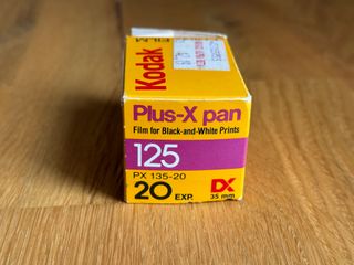 Kodak Plus-X pan 125