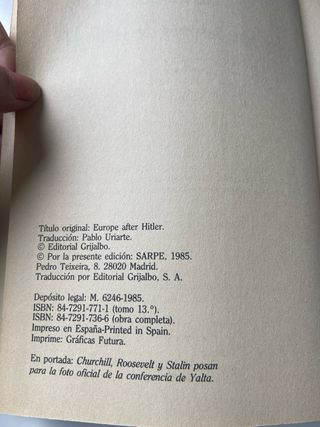 Europa después de Hitler