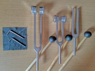 Juego Diapasones Terapéuticos Profesionales