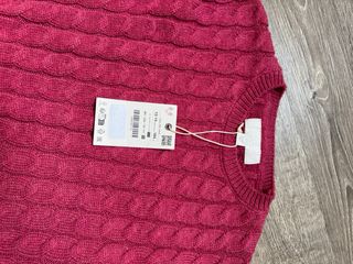 Jersey Zara Rosa Trenzado