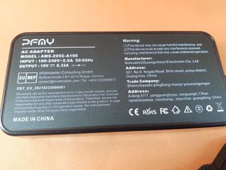 PFMY Adaptador Cargador 120W 19V 6.32A