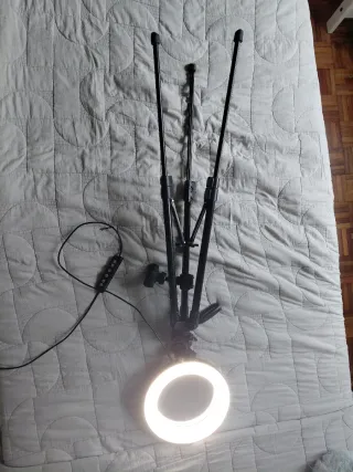 Trípode Aro Luz Móvil TikTok Instagram