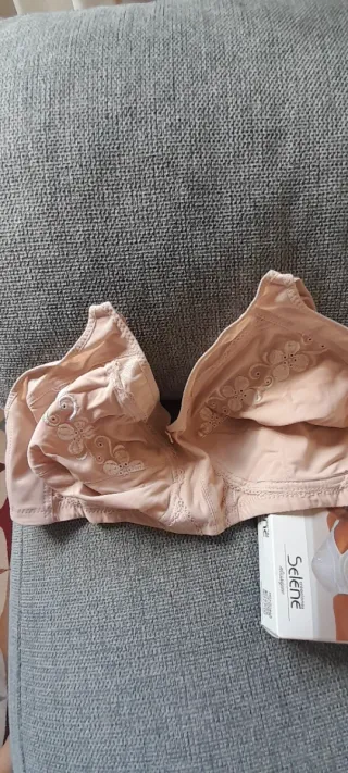 Sujetador Selene Perla Clásica Beige