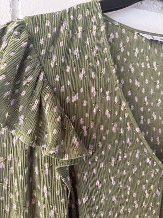 Mango Camisa floral XS