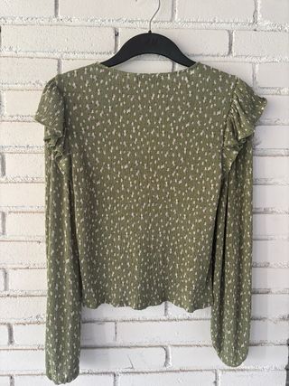 Mango Camisa floral XS