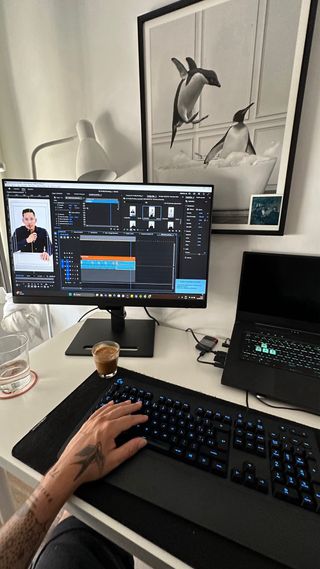 Monitor BenQ 27 FHD IPS + soporte