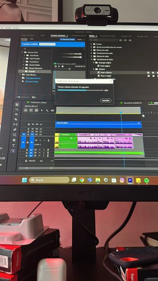 Monitor BenQ 27 FHD IPS + soporte