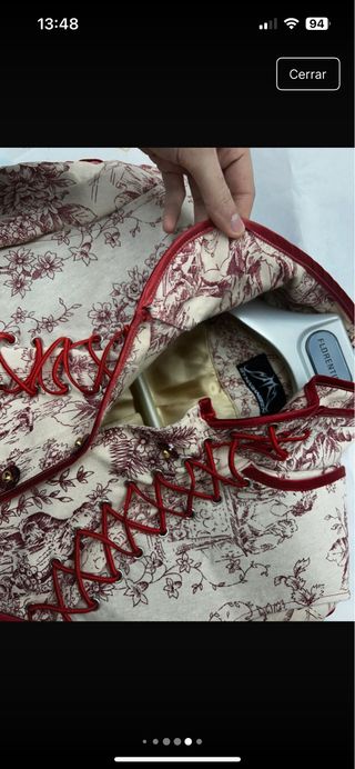 Americana blazer estampado vintage