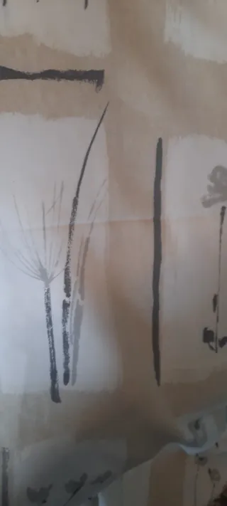 Tela 6.30m x 2.80m Beige y Gris