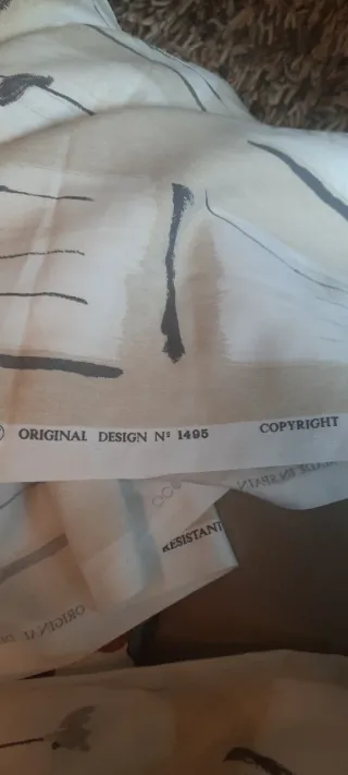 Tela 6.30m x 2.80m Beige y Gris