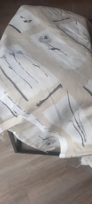 Tela 6.30m x 2.80m Beige y Gris