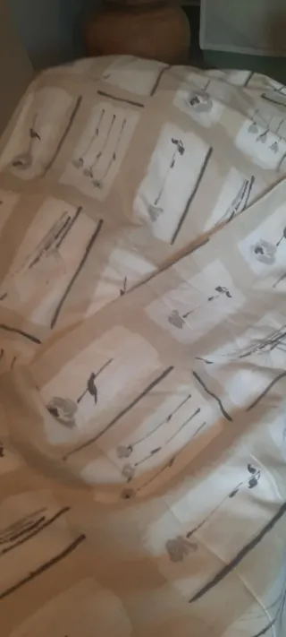 Tela 6.30m x 2.80m Beige y Gris