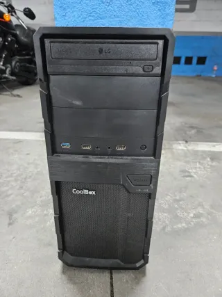 Cajas PC Negra con Placa Base Varios Modelos