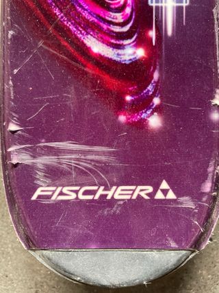 Esquís infantiles Quechua y Fischer