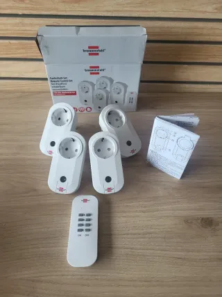 Set 4 Enchufes Inteligentes Brennenstuhl