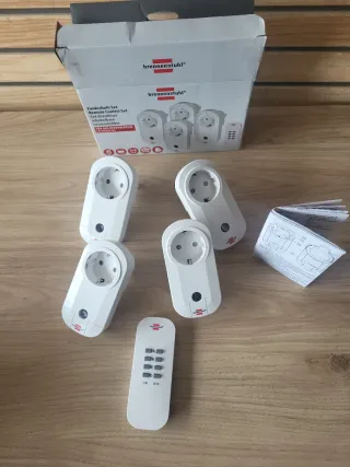 Set 4 Enchufes Inteligentes Brennenstuhl