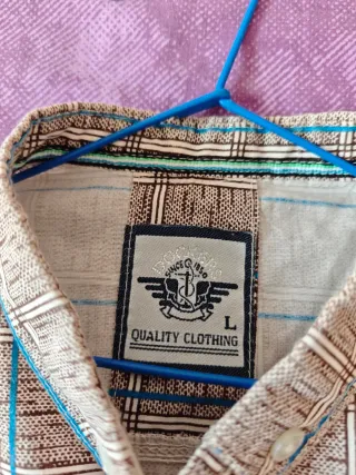 Camisa Dockers Manga Larga Talla L