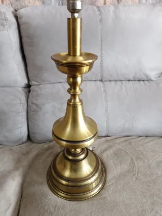 Colección de lámparas de bronce antiguas estilo cl