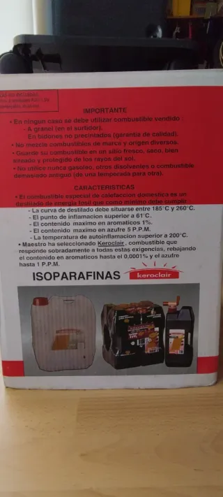 Estufa Queroseno MAESTRO 2700W