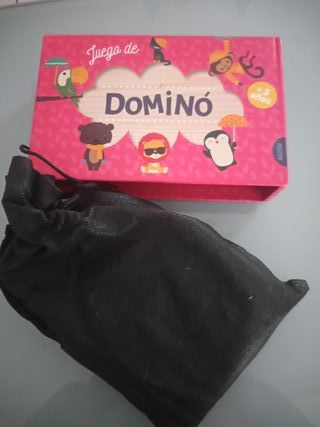 Dominó de madera infantil