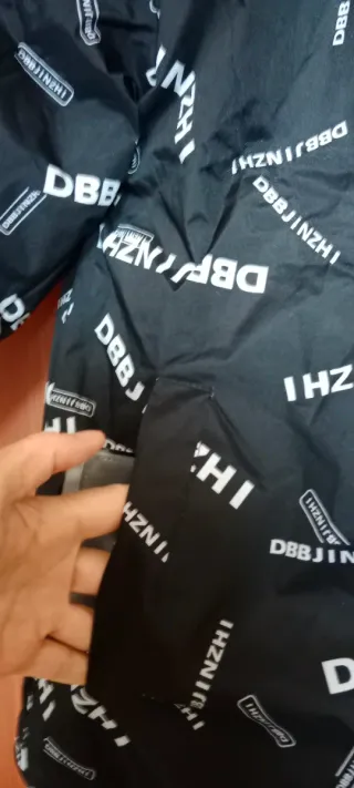 Chaquetón reversible negro y blaco