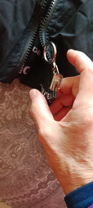 Chaquetón reversible negro y blaco