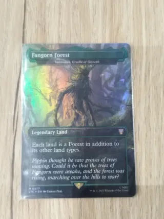 Fangorn Forest MTG LOTR Carta Magic