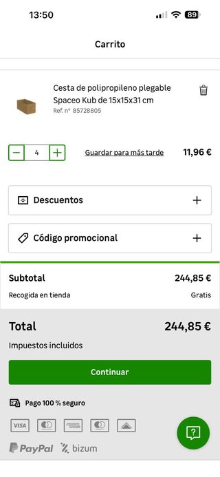 Estantería modular Leroy Merlin