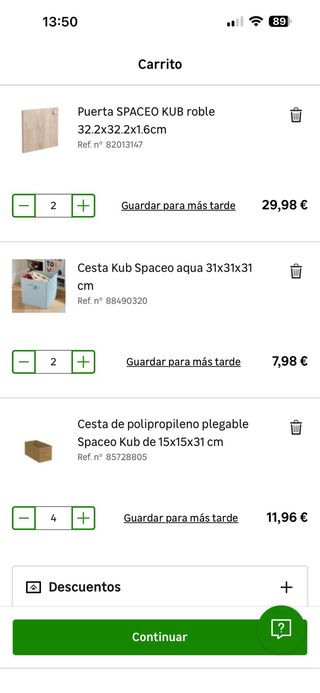 Estantería modular Leroy Merlin