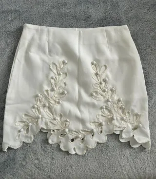 Conjunto Zimmermann blanco bordado