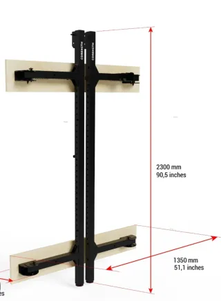 Rack Domyos Plegable