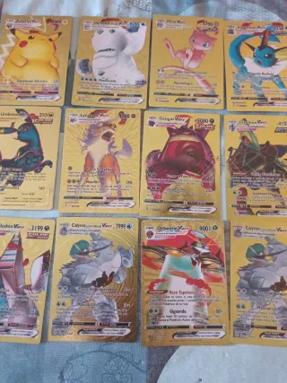 Cartas Pokémon Oro V Max