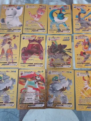 Cartas Pokémon Oro V Max