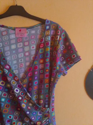 Vestido Bolero Ibiza, estampado T.L