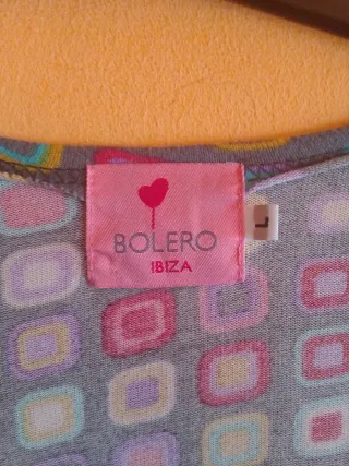 Vestido Bolero Ibiza, estampado T.L