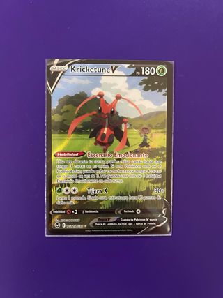 Carta Pokémon Kricketune V - TG12