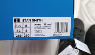 Zapatillas Adidas Stan Smith Gris Oscuro Talla 42
