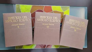 HISTORIA DEL ANTIGUO EGIPTO. J. Pirenne. 3 TOMOS
