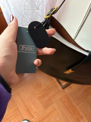 Bolso Grande Polo Ralph Lauren Negro