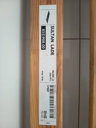 Cama individual 90x200 Sultán Lade Ikea