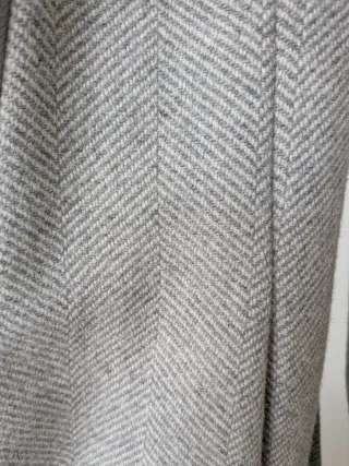 Abrigo Promod gris mujer